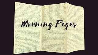 MORNING PAGES in a Travelers Notebook