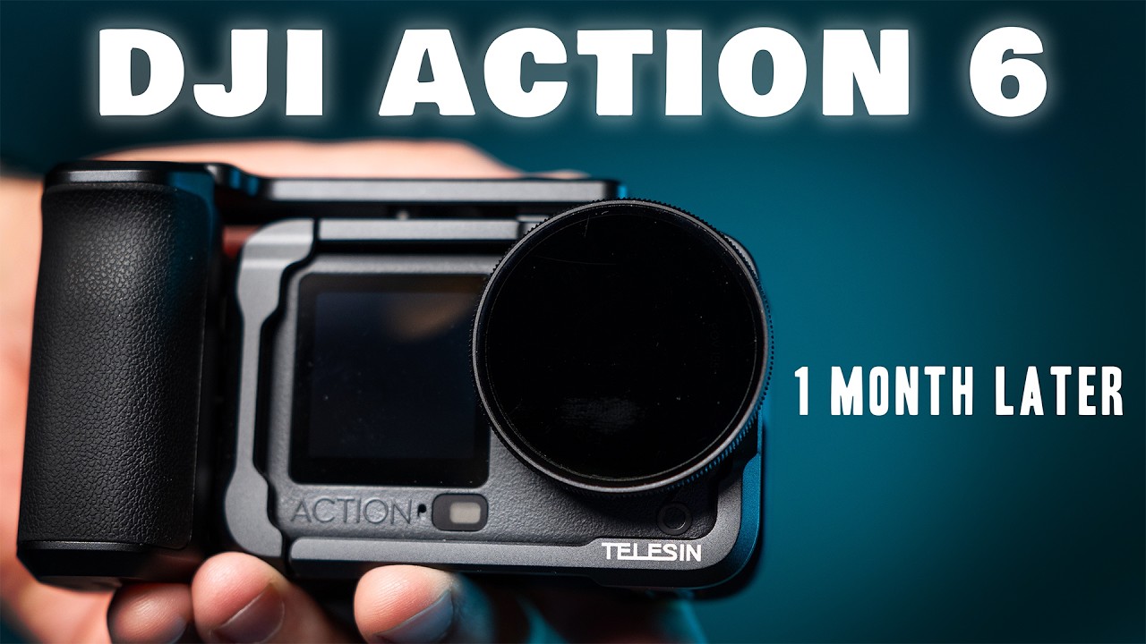 Я пользовался DJI Action 6 в течение месяца… Вот что важно.