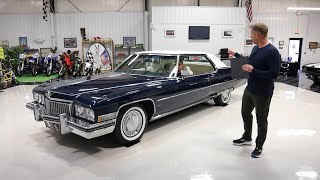 AllOriginal 1973 Cadillac Coupe Deville Walk Around. 35,838 Original Miles!