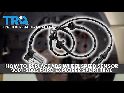 How to Replace ABS Wheel Speed Sensor - EASY! 