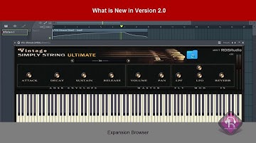 What is New in Vintage Simply String Ultimate 2.0 RDGAudio AU VST VST3 Plugins
