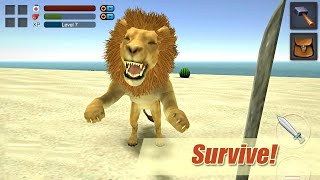 Survival Volcano Island 3D (by Survival Worlds Apps) Android Gameplay screenshot 2