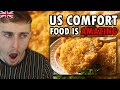 Brit reacting to the number 1 comfort food in every state