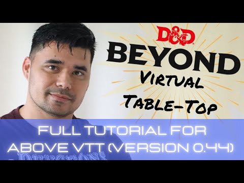 Full Tutorial on Above VTT making D&D Beyond a Virtual Table-Top