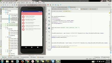 How to get listview item in android studio