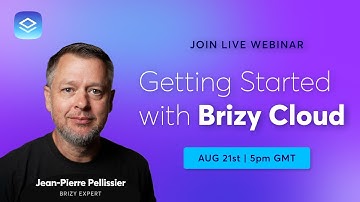WEBINAR: Getting Started with Brizy Cloud