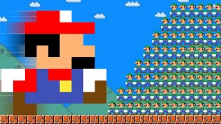 Tiny Mario Would be OP vs 100 God mode Luigi Calamity | Game Animation