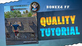 How To Increase Free Fire short VIDEO QUALITY ? 🥵⚡Like @zoroffxx @BONEX4_FF @JML_N1