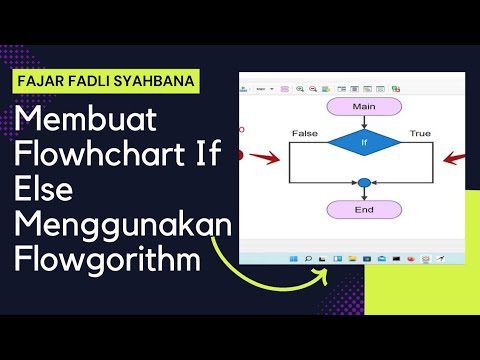 Membuat Flowchart If Else Menggunakan Flowgorithm... - YouTube