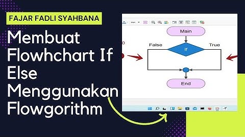 Membuat Flowchart If Else Menggunakan Flowgorithm...