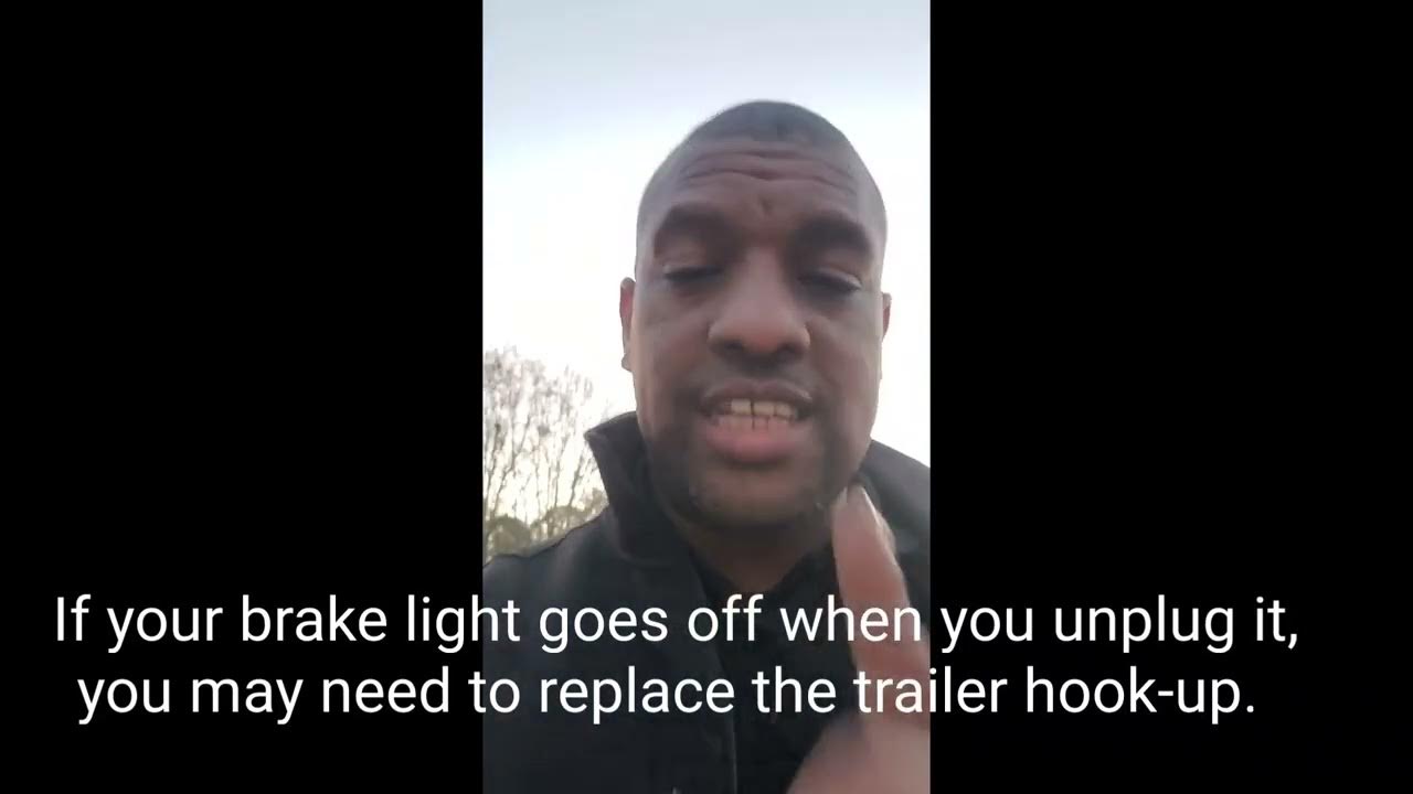 Brake lights won't go off on a 2000 Chevy Surburban. YouTube