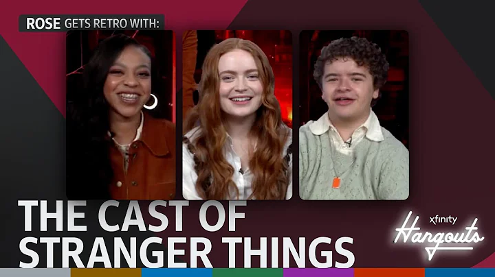 Xfinity Hangouts: Rose gets retro with the cast of...