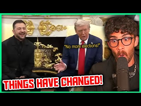 Thumbnail for Trump Meets With Zelensky AGAIN (After Putin) | Hasanabi Reacts