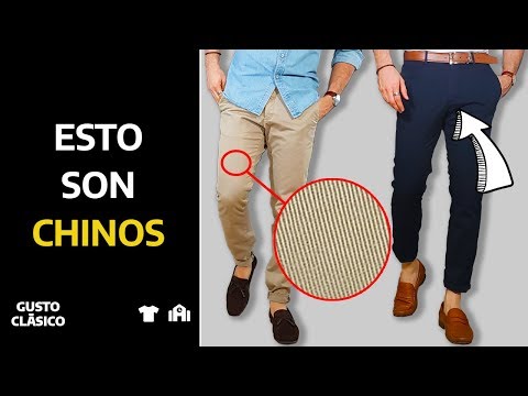 Vídeo: Diferencia Entre Jeans Y Chinos