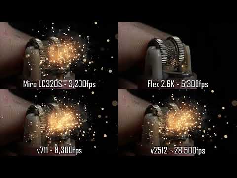 Phantom High-Speed Camera Slow Motion Comparison