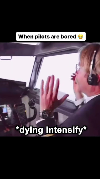 Pilot mengerjai penumpang! 🤣