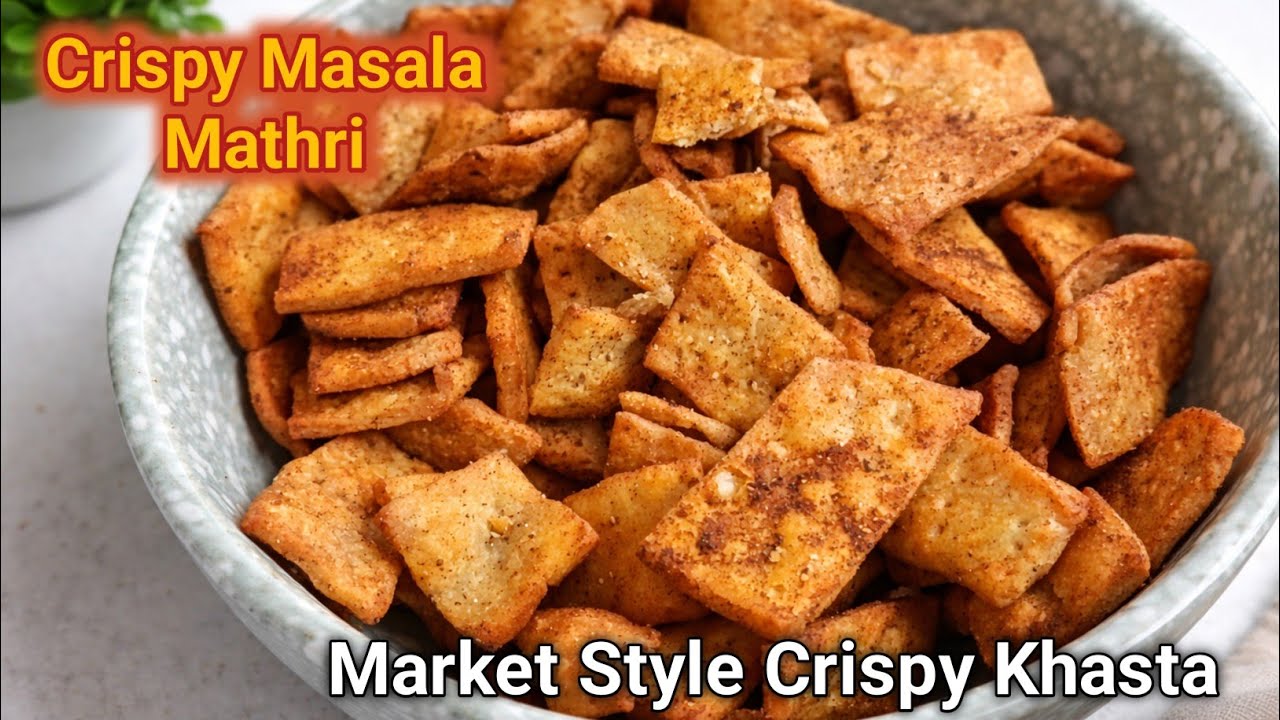 अब पहली बार मे perfect खस्ता मठरी बनाए #ranjanacooksmagic 