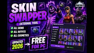 How to Unlock All Skins in Fortnite  * External Tool (UPDATED & FREE FOR PC)