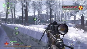 Call of Duty MW2 Sniper Kill Streak