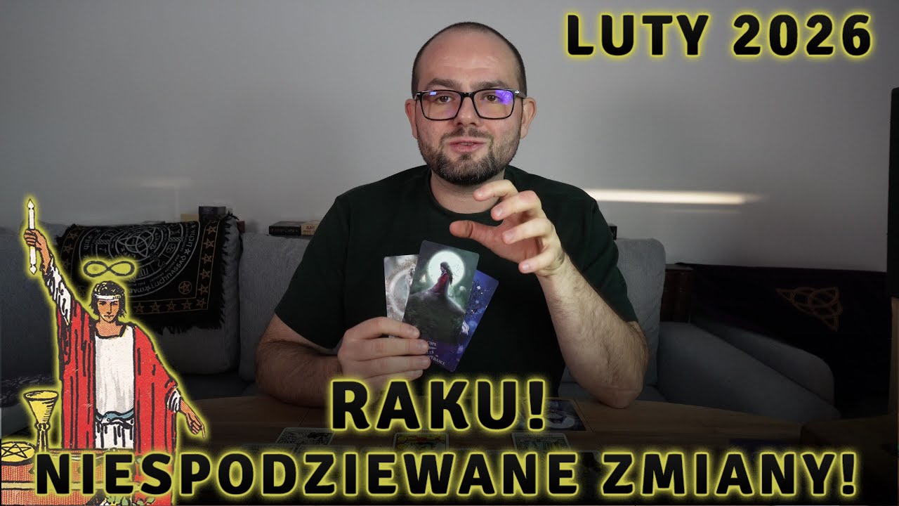 RAKU! Ta ZMIANA Pozytywnie Cię ZASKOCZY! 🔮 Rak Luty 2026 Tarot Horoskop