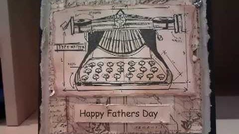 Tim Holtz Fathers Day Card