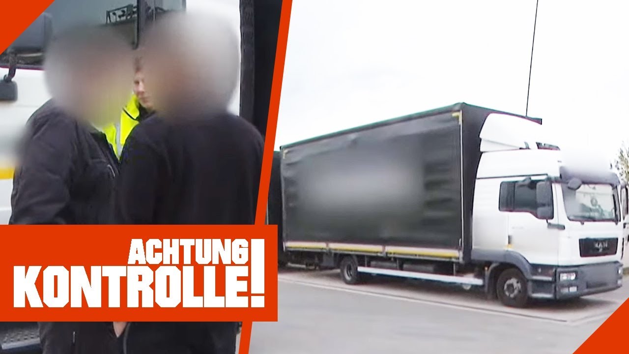 Geklaute Autos? LKW transportiert neuwertige Autos ohne Papiere 1/2 | Achtung Kontrolle | Kabel Eins