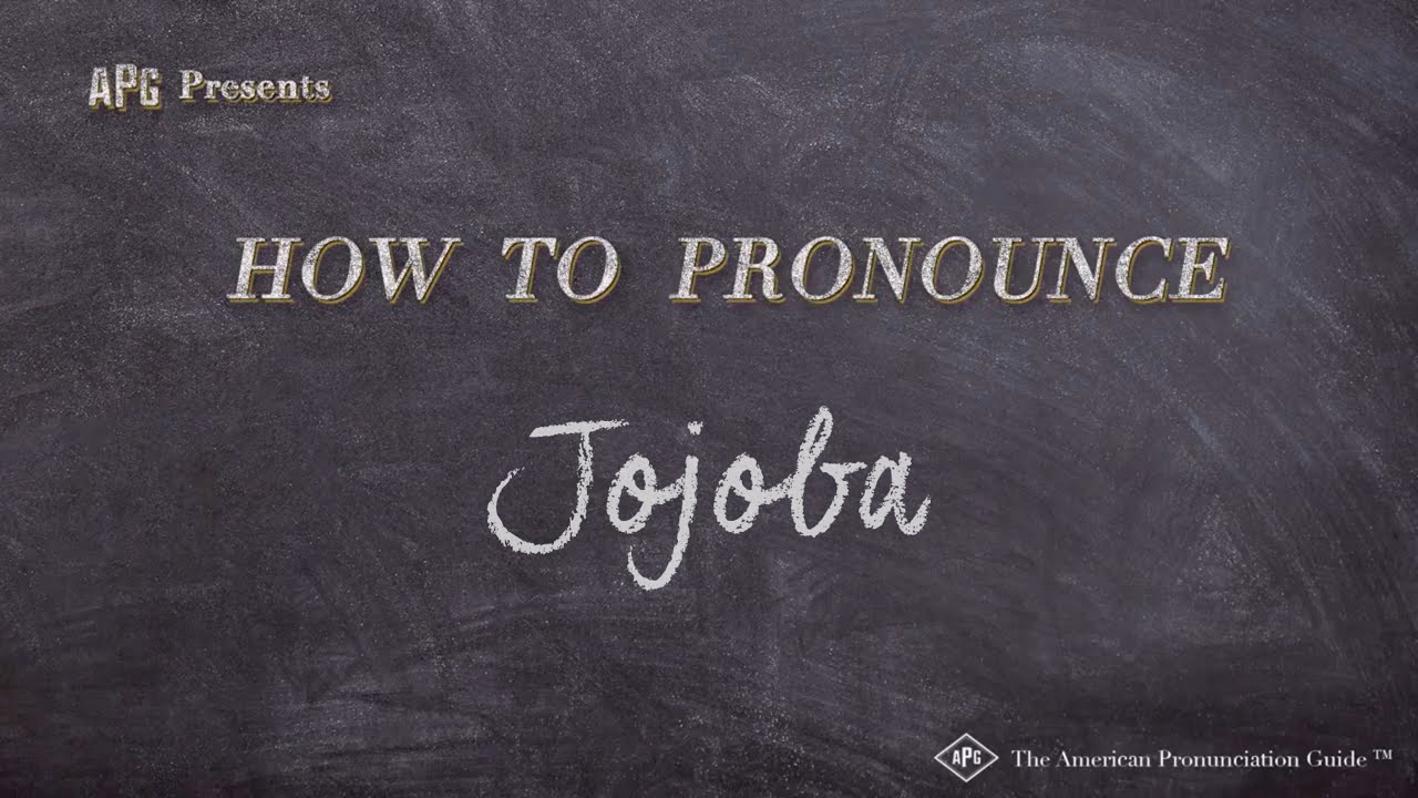 Question How To Say Jojoba Bikehike Question How To Say Jojoba Bikehike