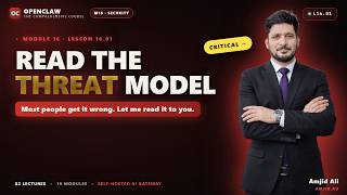 OpenClaw's Threat Model, Straight From the Docs