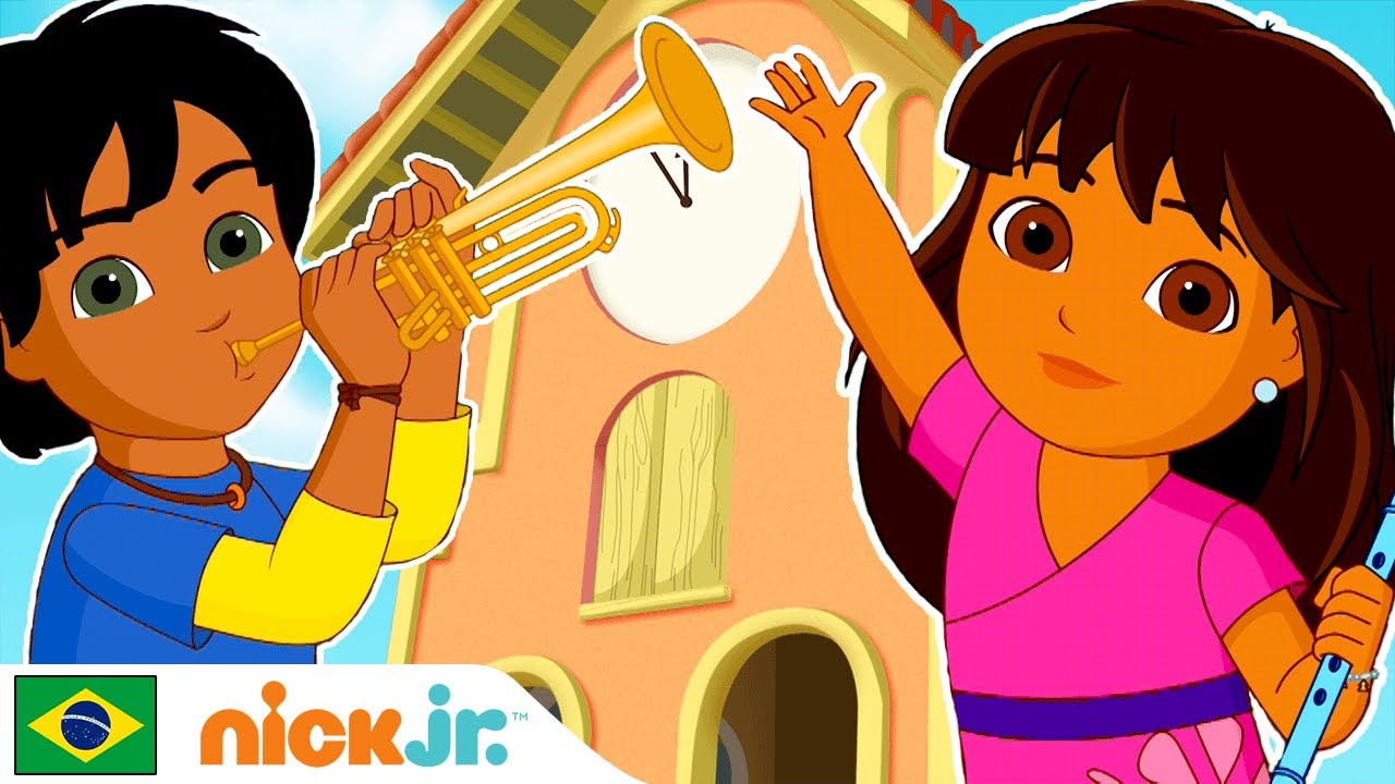 Dora e seus amigos Na Cidade O relógio parou Nick Jr. em Português YouTube Dora e seus amigos Na Cidade O relógio parou Nick Jr. em Português YouTube