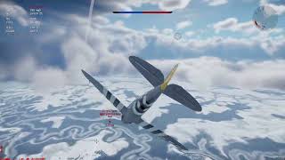 P-47D-22-RE vs Bf 109 G-6 Erla
