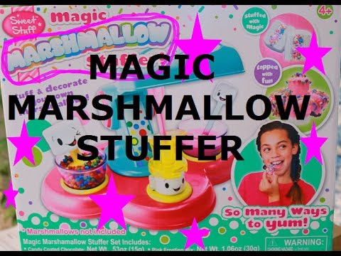 Tobys Grandma Stuffs Marshmallows with Vinhy using Sweet Stuff Magic Marshmallow Stuffer! - YouTube