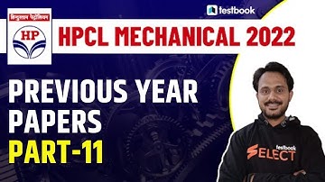 HPCL Mechanical Exam 2022 | Previous year Paper Part-11 | Jitendra Sir