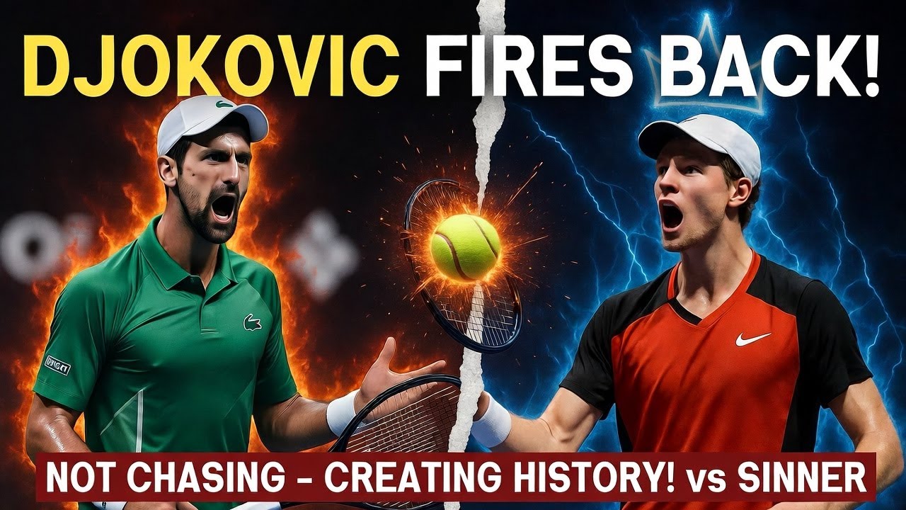 Novak Djokovic FIRES BACK! Australian Open Shock Moment 🔴 LIVE BREAKING ...