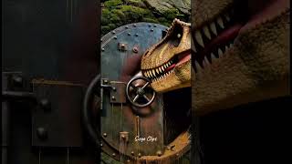 Trapped Inside While Giants Attack#TrexVsHuman #BunkerDefense #SurvivalThriller #AncientEra