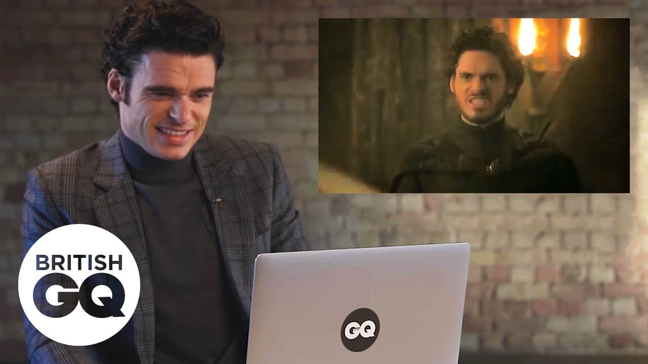 Richard Madden relives the Game of Thrones Red Wedding scene  GQ Action Replay  British GQ