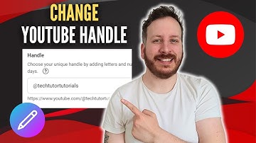 How To Change Youtube Channel Handle Name