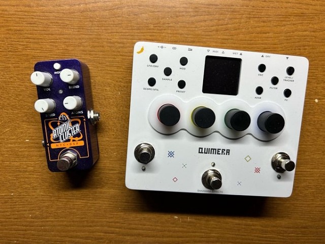 ギター electrograve QUAD OSCILATOR electrograve quad oscillator + donner deluxe looper - YouTube