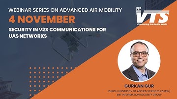 Security in V2X Communications for UAS Networks