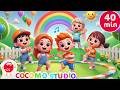 If You’re Happy 40 Minutes | Nursery Rhymes Compilation for Toddlers, Preschool & Kindergarten Kids