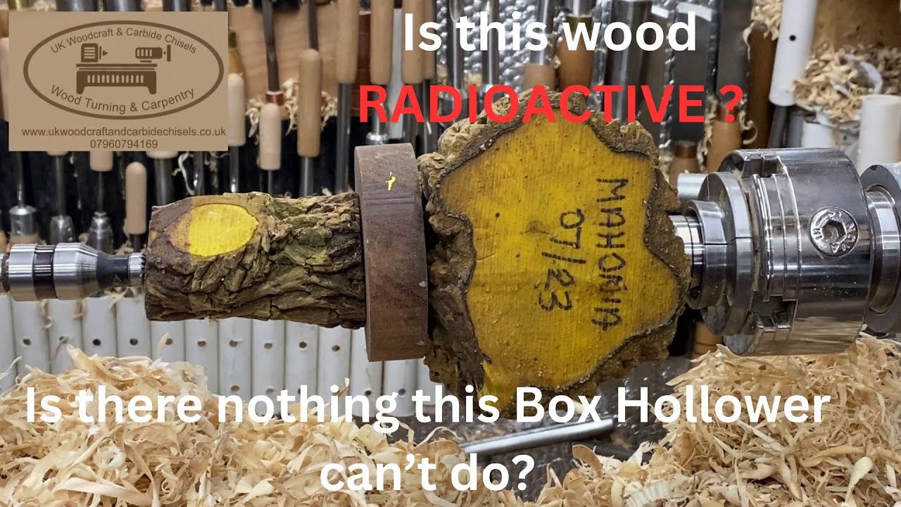 Woodturning. Is this wood RADIOACTIVE? Is there nothing this Box