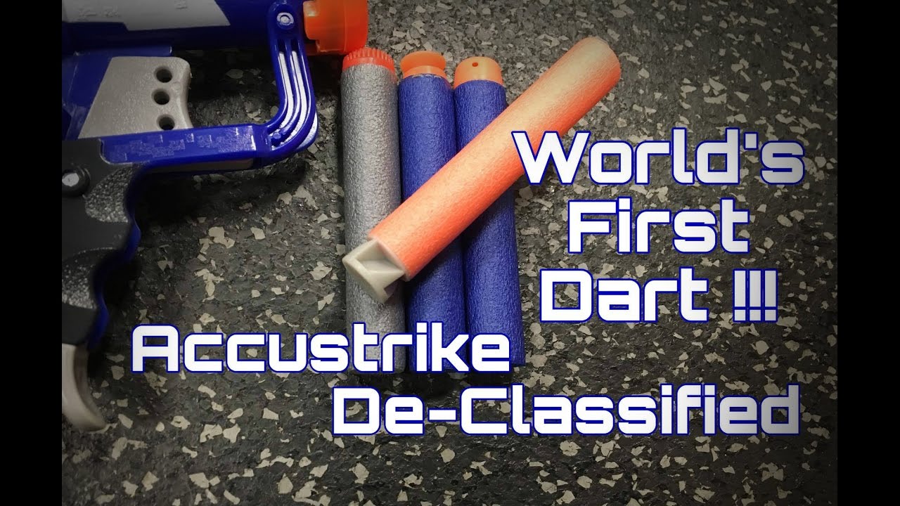 Testing and Comparing the Leaked Accustrike Nerf Dart