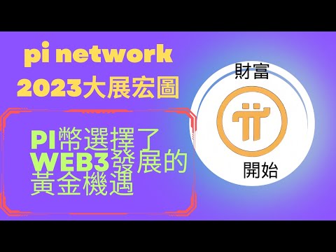 Pi Network2023年證明了尼古拉斯博士選擇是正確的，證明了WEB3發展的黃金機遇，和黃金時間