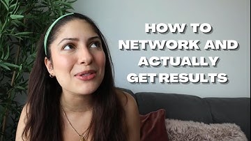 HOW TO NETWORK AND GET A JOB |  why your networking is not working