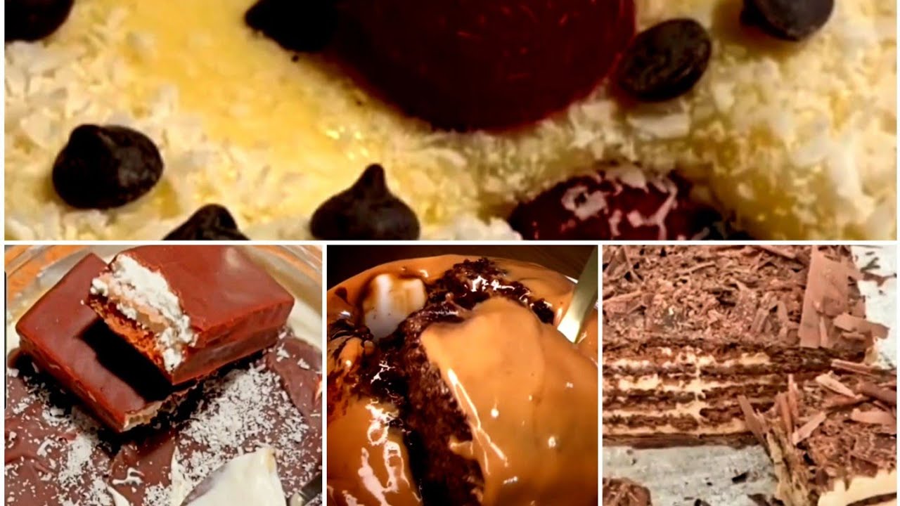 افضل مجموعة# وصفات# تحلية سريعة بمكونات بسيطة