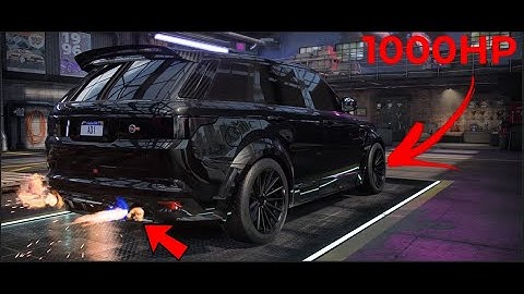 Need for Speed Heat Gameplay - 1000HP LAND ROVER RANGER ROVER SPORT SVR Customization | Max Build