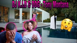 DJ K.i.D & DDG - Tony Montana (Official Music Video) (REACTION VIDEO)