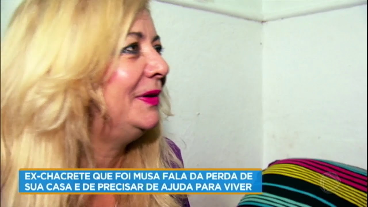 Ex-chacrete Suely Pingo de Ouro se emociona ao ver Geraldo Luís