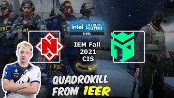 QuadroKill from 1eeR on Nuke, Nemiga vs Entropiq, IEM Fall 2021 CIS