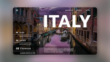 UI UX Design - Awesome Travelling Agency Website UI Design - Adobe Photoshop - Fazil Studio