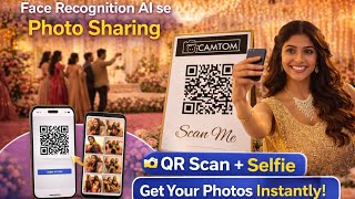 How to Share Event Photos Using CamTom | QR Code + Face Recognition AI screenshot 2